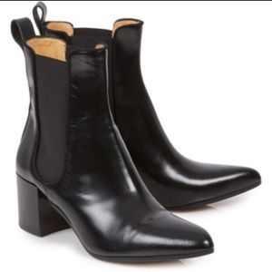 Acne Studios Patent Leather Chelsea Boots
